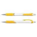 Jet White Barrel Plastic Pen