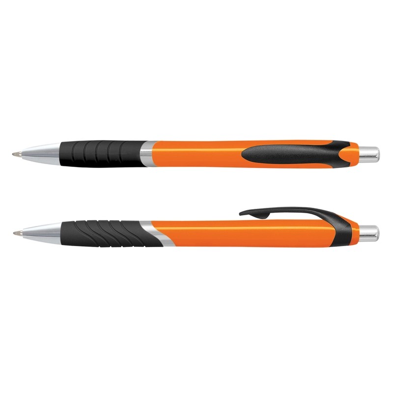 Jet Coloured Barrel Plastic Pen