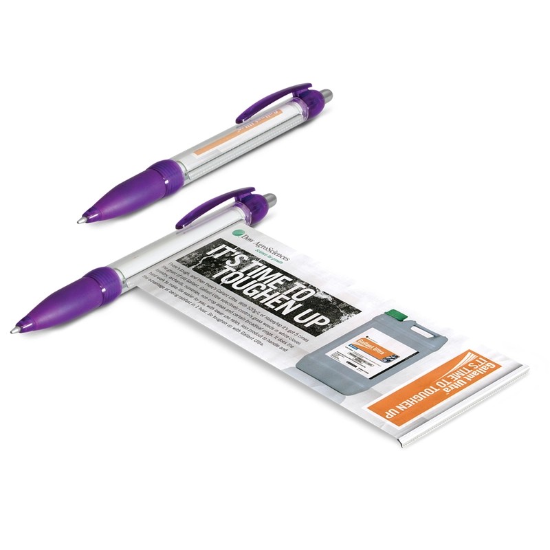 Flag Banner Plastic Pen