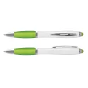 Vistro White Barrel Plastic Stylus Pen
