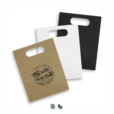 Medium Portrait 180gsm Die Cut Paper Bag