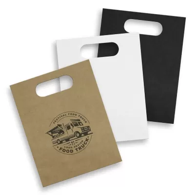Medium Portrait 180gsm Die Cut Paper Bag