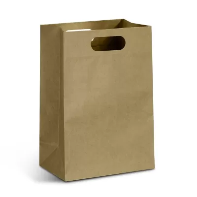 Large Portrait 180gsm Die Cut Paper Bag