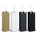 Wine 180gsm Ribbon Handle Paper Bag