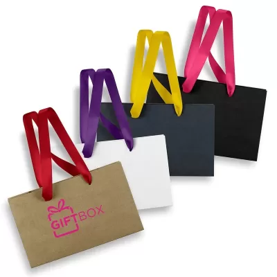 Small 180gsm Ribbon Handle Paper Bag