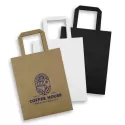 Medium Portrait 180gsm Flat Handle Paper Bag
