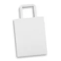Medium Portrait 180gsm Flat Handle Paper Bag
