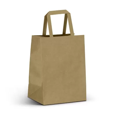 Medium Portrait 180gsm Flat Handle Paper Bag