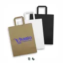 Large Portrait 180gsm Flat Handle Paper Bag