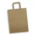 Large Portrait 180gsm Flat Handle Paper Bag