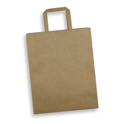 Large Portrait 180gsm Flat Handle Paper Bag