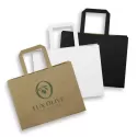 Medium Landscape 180gsm Flat Handle Paper Bag