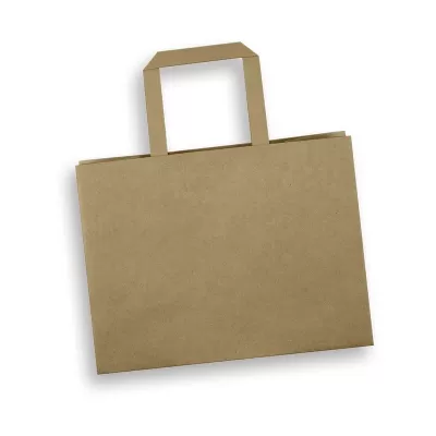 Medium Landscape 180gsm Flat Handle Paper Bag