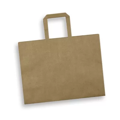 Large Landscape 180gsm Flat Handle Paper Bag