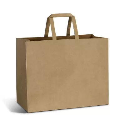 Large Landscape 180gsm Flat Handle Paper Bag