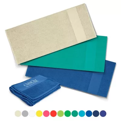 branded Marina 350gsm Cotton Terry Towel, from our range of promotional Sports Towels