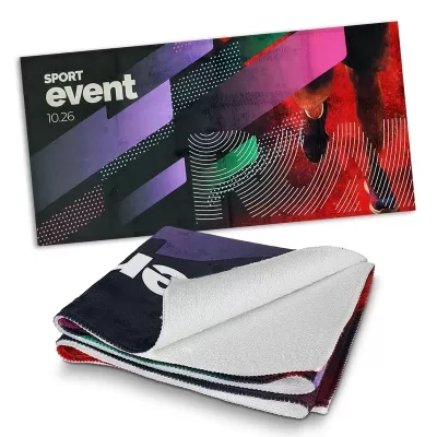 Sports Fit 190gsm Polyester Towel