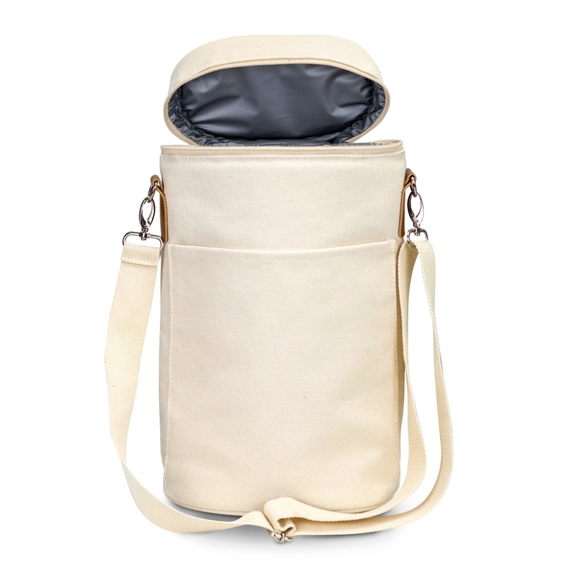 Colton Double Cotton Wine Cooler Bag