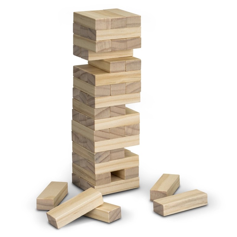 Mini Wooden Tumbling Tower