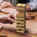 Mini Wooden Tumbling Tower
