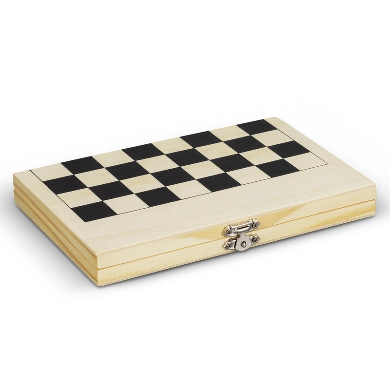 Pine Travel Chess Set