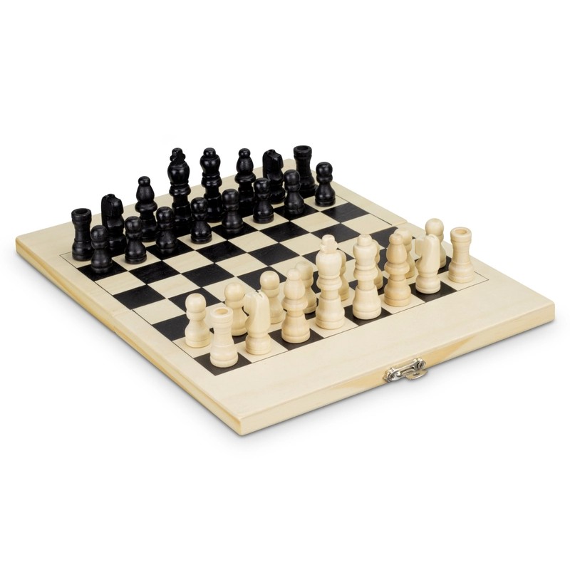 Pine Travel Chess Set