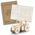 BRANDCRAFT Tractor Wooden Model Kit