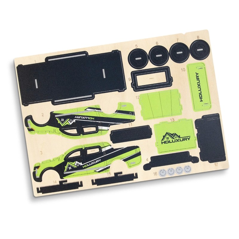 BRANDCRAFT UTE Wooden Model Kit