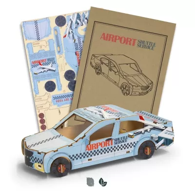 BRANDCRAFT Sedan Car Wooden Model Kit