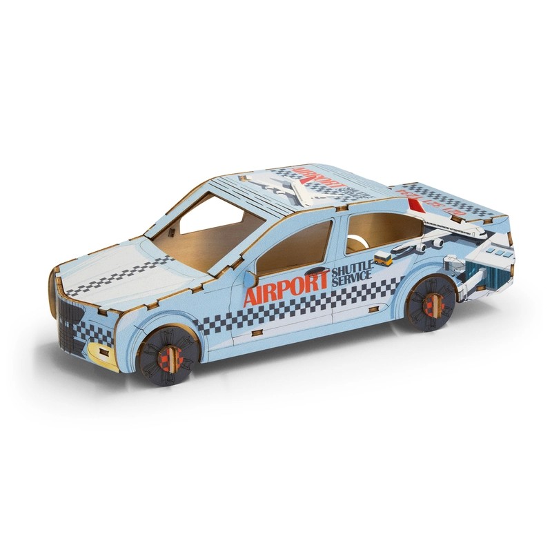 BRANDCRAFT Sedan Car Wooden Model Kit