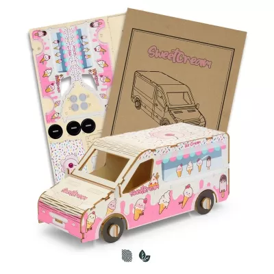 BRANDCRAFT Van Wooden Model Kit