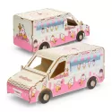 BRANDCRAFT Van Wooden Model Kit