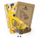 BRANDCRAFT Excavator Wooden Model Kit