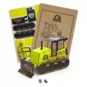 BRANDCRAFT Bulldozer Wooden Model Kit