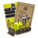 BRANDCRAFT Bulldozer Wooden Model Kit
