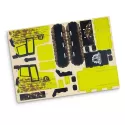 BRANDCRAFT Bulldozer Wooden Model Kit