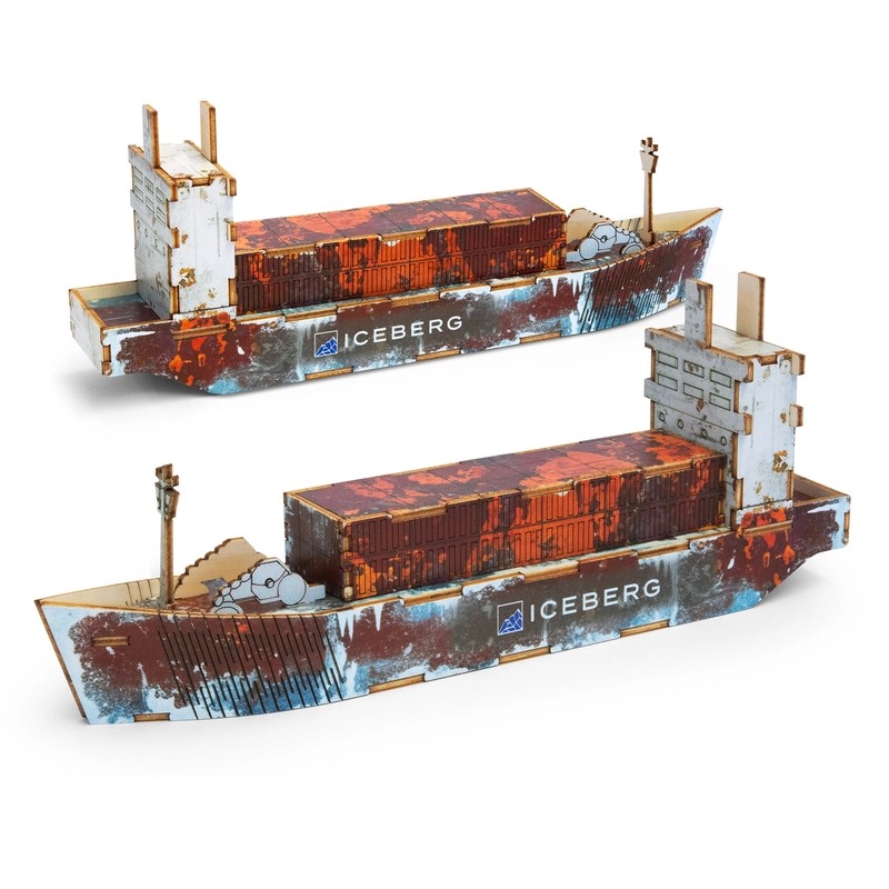BRANDCRAFT Cargo Ship Wooden Model Kit
