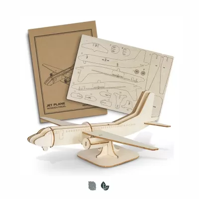 BRANDCRAFT Jet Plane Wooden Model Kit