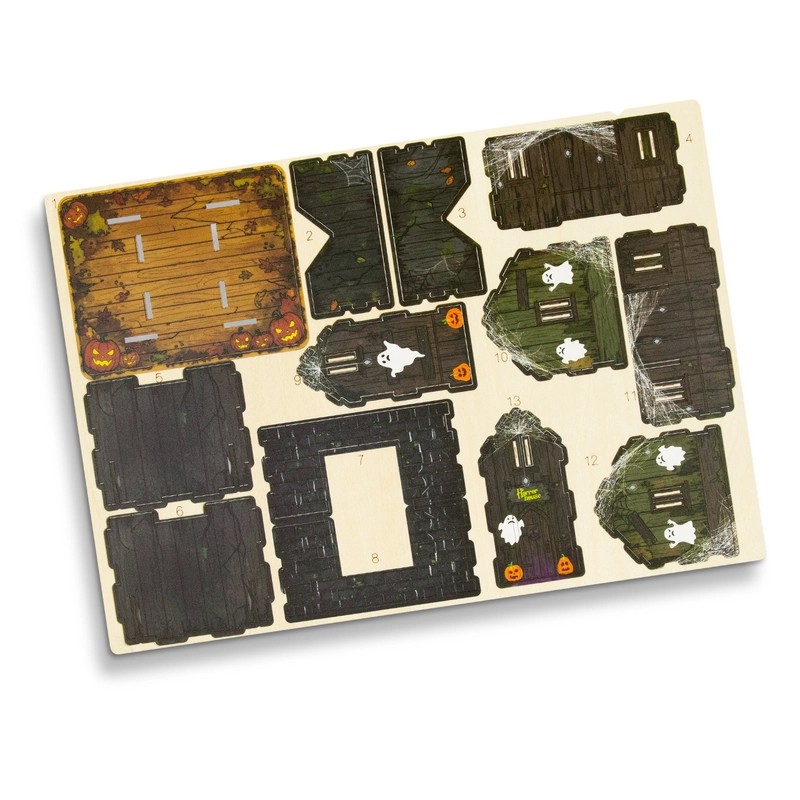 BRANDCRAFT House Wooden Model Kit