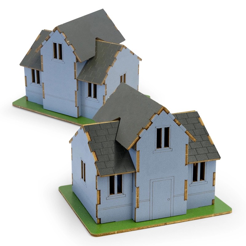 BRANDCRAFT House Wooden Model Kit