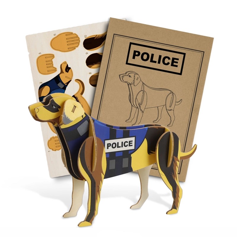BRANDCRAFT Dog Wooden Model Kit