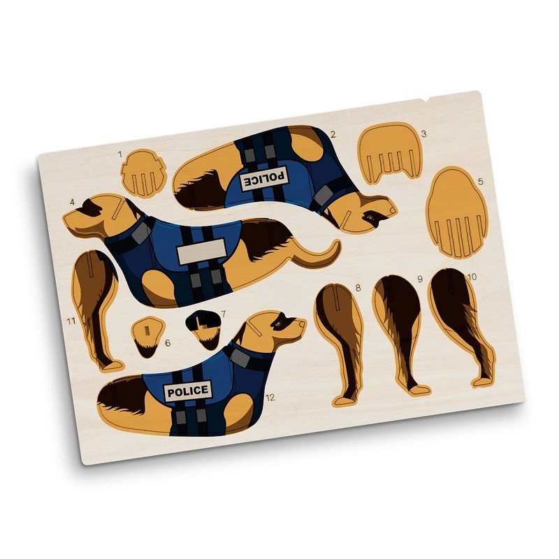 BRANDCRAFT Dog Wooden Model Kit