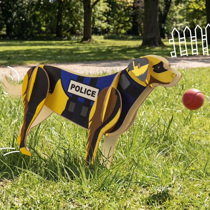 BRANDCRAFT Dog Wooden Model Kit