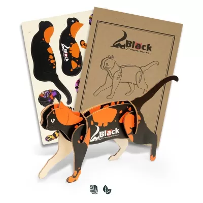 BRANDCRAFT Cat Wooden Model Kit