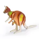 BRANDCRAFT Kangaroo Wooden Model Kit