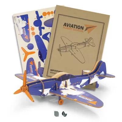 BRANDCRAFT Spitfire Wooden Model Kit