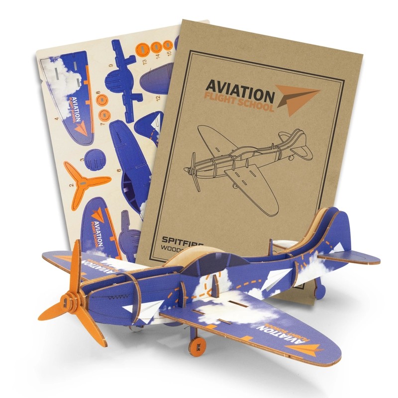 BRANDCRAFT Spitfire Wooden Model Kit