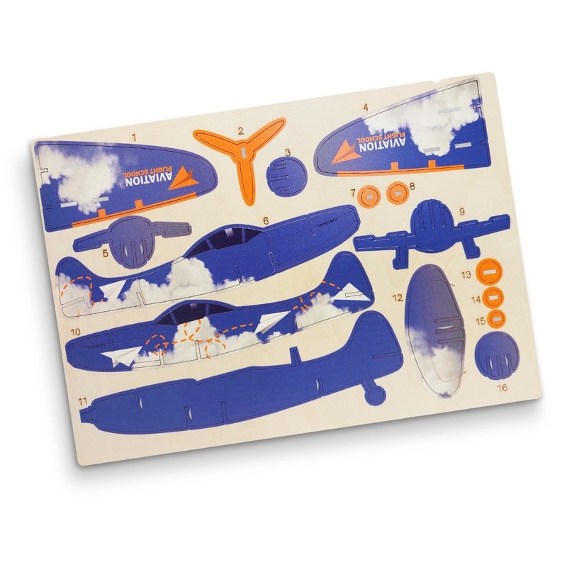 BRANDCRAFT Spitfire Wooden Model Kit