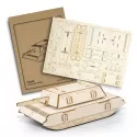 BRANDCRAFT Tank Wooden Model Kit