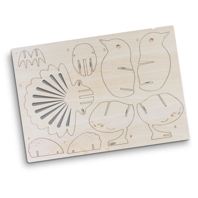 BRANDCRAFT Fantail Wooden Model Kit
